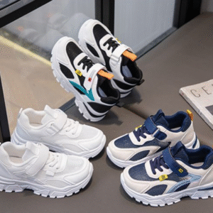 Children's fashionable mesh sneakers